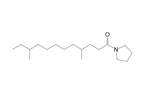 N-(4',10'-Dimethyldodecanoyl)pyrrolidine