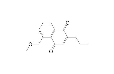 5-(Methoxymethyl)-2-n-propylnaphthoquinone