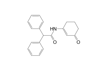 Acetamide, N-(3-oxo-1-cyclohexen-1-yl)-2,2-diphenyl-