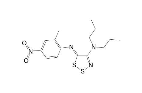 5-(2-Methyl-4-nitrophenylimino)-4-(di-n-propyl)-amino-5H-1,2,3-dithiazole