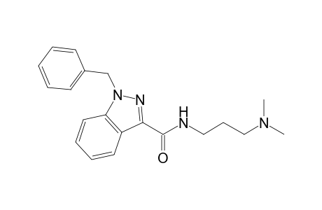 1-Benzyl-N-[3-(dimethylamino)propyl]indazole-3-carboxamide