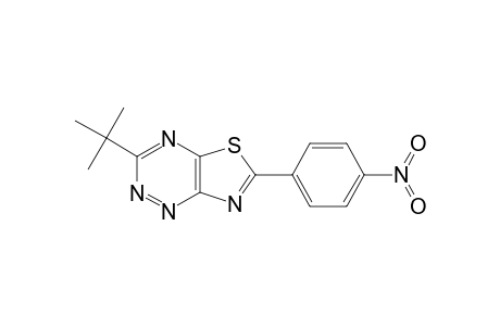 Thiazolo[5,4-e]-1,2,4-triazine, 3-(1,1-dimethylethyl)-6-(4-nitrophenyl)-