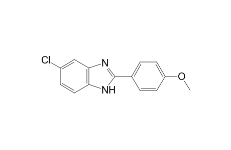 5(or 6)-chloro-2-(p-methoxyphenyl)benzimidazole