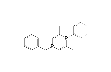 4-Benzyl-1,4-dihydro-2,6-dimethyl-1-phenyl-1,4-diphosphinin