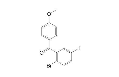 (2-Bromo-5-iodophenyl)(4-methoxyphenyl)methanone