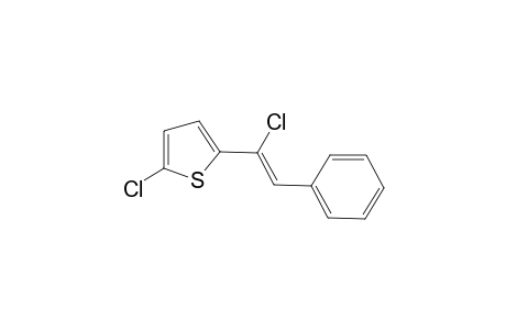 (Z)-2-chloro-5-(1-chloro-2-phenylvinyl)thiophene