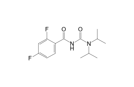 3-(2,4-difluorobenzoyl)-1,1-diisopropylurea