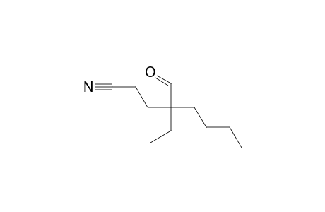 2-(beta-Cyanoethyl)-2-ethylhexanal