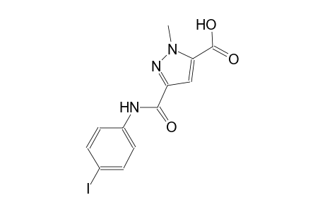 3-[(4-iodoanilino)carbonyl]-1-methyl-1H-pyrazole-5-carboxylic acid