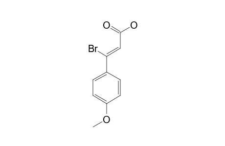BETA-(4-METHOXYPHENYL)-BETA-BROMOACRYLIC-ACID