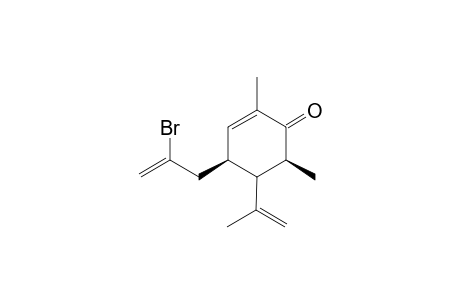 (5S,6S)-2-(Bromoallyl)-6-methylcarvone