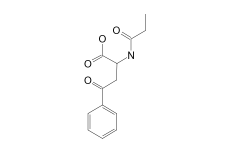 2-PROPIONAMIDO-4-PHENYL-4-OXOBUTYRIC-ACID