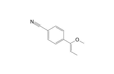 4-[(Z)-1-methoxyprop-1-enyl]benzonitrile