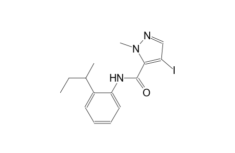 N-(2-sec-butylphenyl)-4-iodo-1-methyl-1H-pyrazole-5-carboxamide