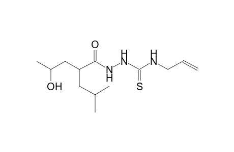 N-allyl-2-(4-hydroxy-2-isobutylpentanoyl)hydrazinecarbothioamide