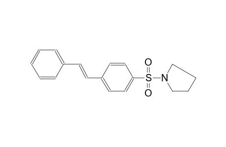pyrrolidine, 1-[[4-[(E)-2-phenylethenyl]phenyl]sulfonyl]-