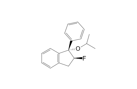 (+-)-r-1-Phenyl-1-i-propoxy-t-2-fluoroindane