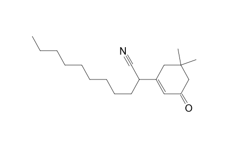 3-(1-cyanodecanyl)-5,5-dimethyl-2-cyclohexenone