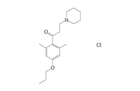 1-(2,6-Dimethyl-4-propoxyphenyl)-3-(1-piperidinyl)-1-propanone hydrochloride