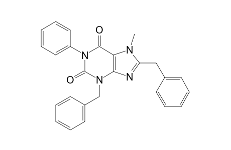 3,8-DIBENZYL-7-METHYL-1-PHENYL-XANTHINE