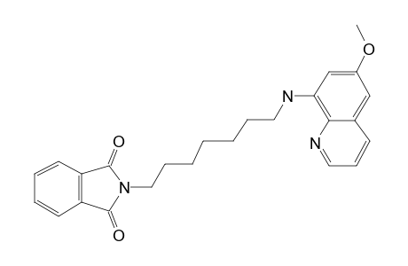 6-Methoxy-8-[7-phthalimidoheptylamino]quinoline