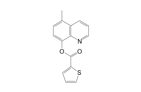 2-Thiophenecarboxylic acid, 5-methyl-8-quinolyl ester