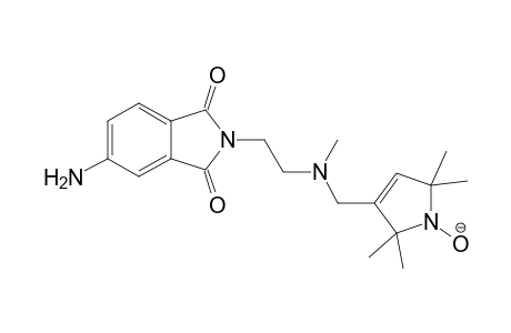 N-[-.beta.-N'-Methyl-.beta.-N'-(1'-oxyl-2',2',5',5'-tetramethyl-2',5'-dihydro-1H-pyrrol-3'-ylmethyl)aminoethyl]-4-aminophthalimide - Radical