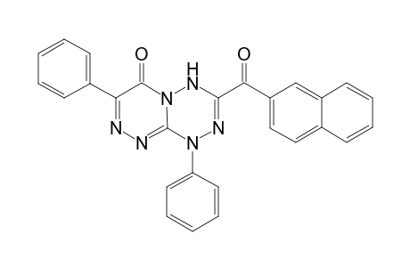 3-(2-naphthoyl)-1,7-diphenyl-1H-[1,2,4]triazino[4,3-b][1,2,4,5]tetrazin-6(4H)-one
