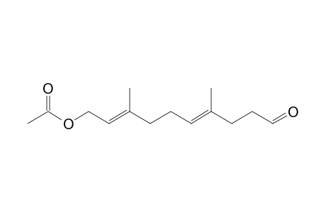(4E,8E)-10-Acetoxy-4,8-dimethyldeca-4,8-dienal