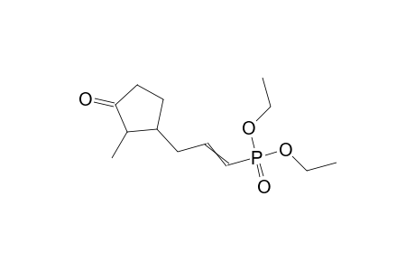 Diethyl 3-(2-Methyl-3-oxocyclopentyl)prop-1-enylphosphonate
