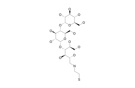 ALPHA-D-GLUCOPYRANOSYL-(1->4)-ALPHA-D-GLUCOPYRANOSYL-(1->4)-(1-DEOXY-D-GLUCITYL)-(1->N)-CYSTEAMINE