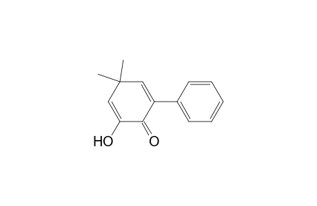 2-Hydroxy-4,4-dimethyl-6-phenyl-1-cyclohexa-2,5-dienone