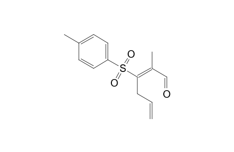 (E)-2-methyl-3-tosyl-2,5-hexadienal