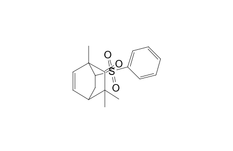 (1S*,4S*,7S*)-1,3,3-Trimethyl-7-phenylsulfonylbicyclo[2.2.2]oct-5-en-2-one