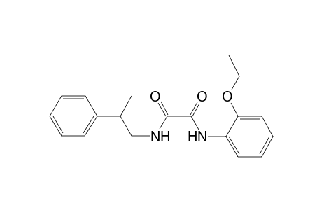 Oxamide, N-(2-ethoxyphenyl)-N'-(2-phenylpropyl)-