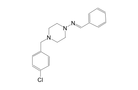 4-(4-chlorobenzyl)-N-[(E)-phenylmethylidene]-1-piperazinamine