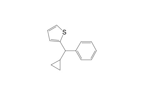 2-[Cyclopropyl(phenyl)methyl]thiophene