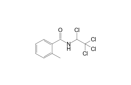 2-Methyl-N-(1,2,2,2-tetrachloroethyl)benzamide
