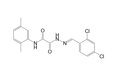 acetic acid, [(2,5-dimethylphenyl)amino]oxo-, 2-[(E)-(2,4-dichlorophenyl)methylidene]hydrazide
