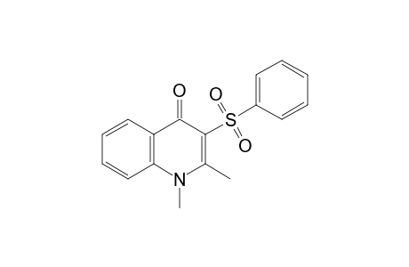 1,2-dimethyl-3-(phenylsulfonyl)-4(1H)-quinolone