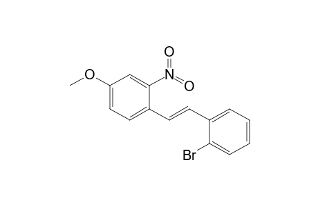 1-[(E)-2-(2-bromophenyl)ethenyl]-4-methoxy-2-nitrobenzene