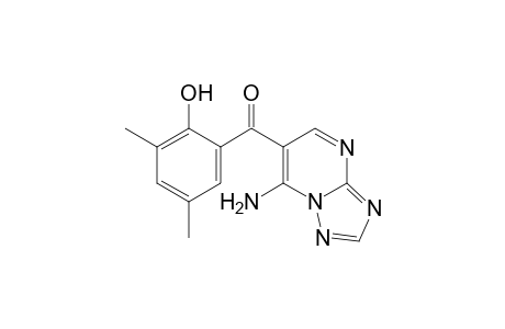 7-Amino-6-(2-hydroxy-3,5-dimethylbenzoyl)[1,2,4]triazolo[1,5-a]pyrimidine