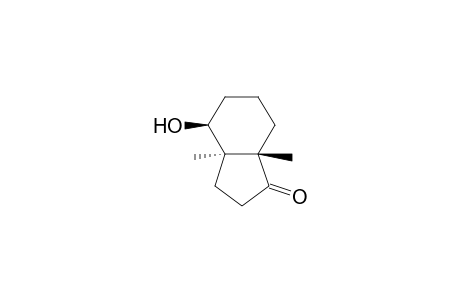 (3aR,4S,7aS)-3a,7a-dimethyl-4-oxidanyl-2,3,4,5,6,7-hexahydroinden-1-one