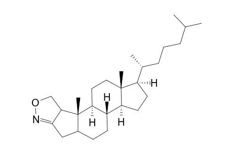 Cholestano[3,2-c]isoxazole