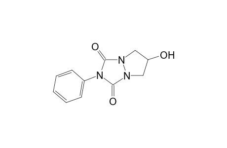 6-Hydroxy-2-phenyldihydro-1H,5H-pyrazolo[1,2-a][1,2,4]triazole-1,3(2H)-dione