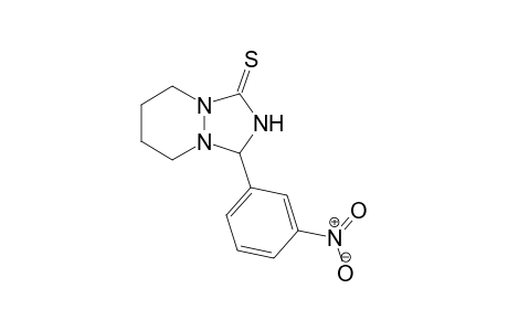 3-(3-Nitrophenyl)-2,3,5,6,7,8-hexahydro-1H-[1,2,4] triazolo[1,2-a]pyridazine-1-thione