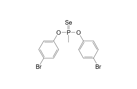 O,O-bis(4-bromophenyl) methylphosphonoselenoate