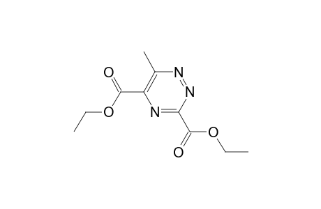 1,2,4-Triazine-3,5-dicarboxylic acid, 6-methyl-, diethyl ester