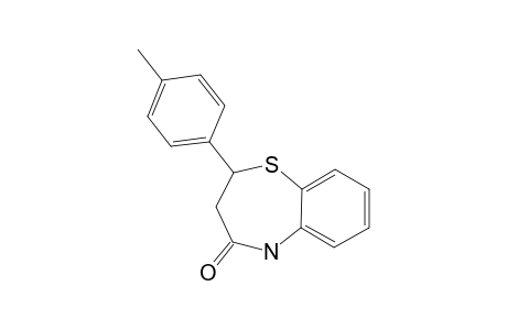 2-(Para-tolyl)-2,3,4,5-tetrahydro-1,5-benzothiazepin-4-on