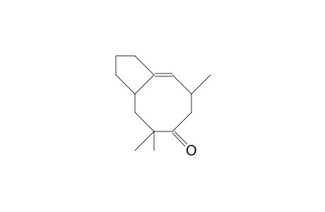 3,3,6a-Trimethyl-bicyclo(6.3.0)undec-7-en-4-one